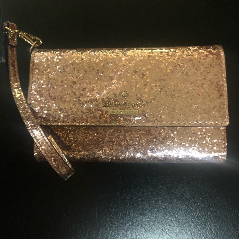 Kate Spade Sparkle Wallet/Wristlet